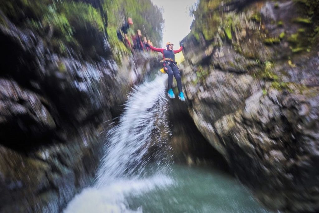 Sprung - Canyoning Saalbach Hinterglemm